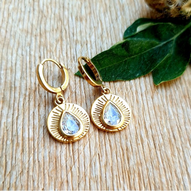 Hanka IN auskarai su cirkoniu